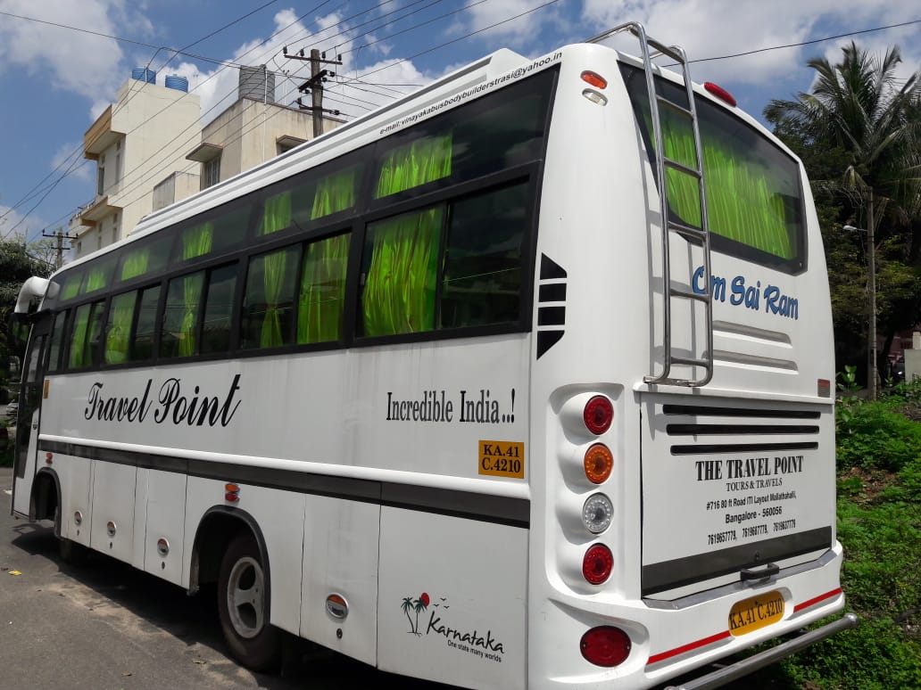 bus of Anarghya Tours & Travels