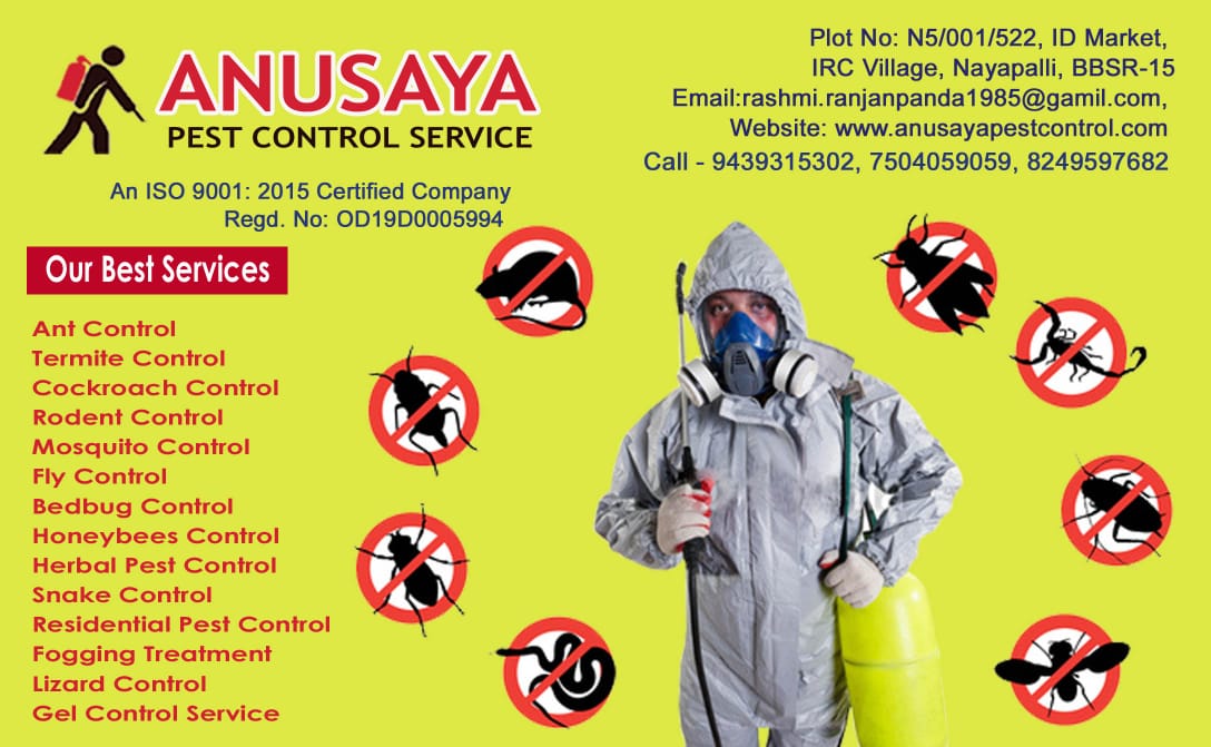 pest control service of Anusaya Pest Control service - Best Pest Control Service