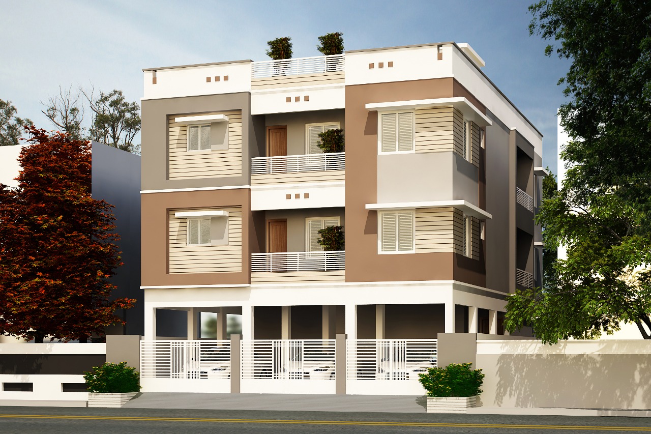 Residential building of A.R.Foundations