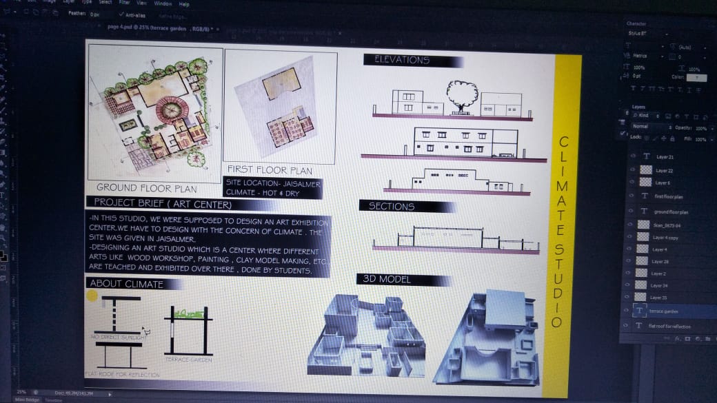 Student Design Exhibits of Cadwin Academy & Computers