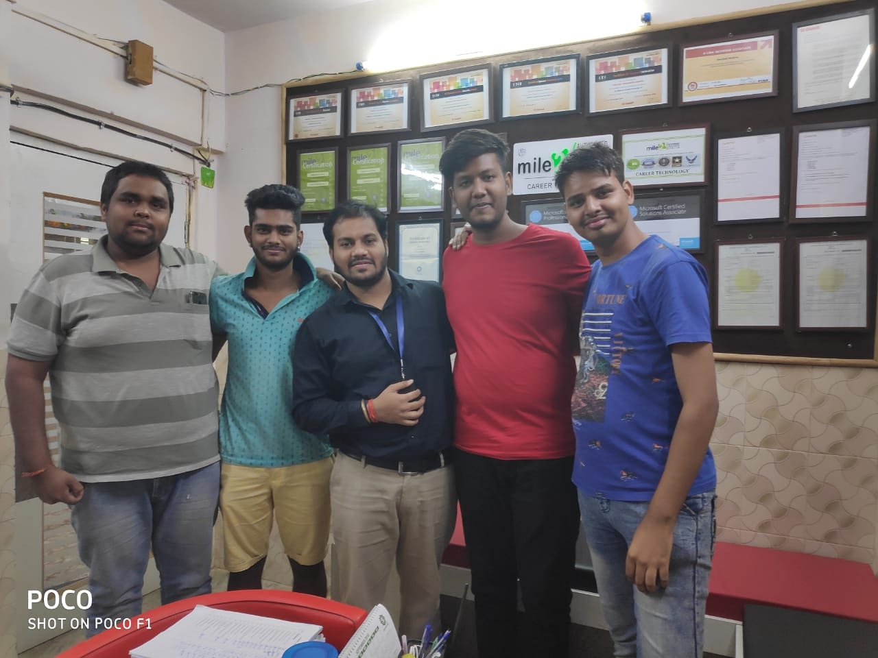 Security Certification Display of Career Technology Cyber Security India Pvt Ltd