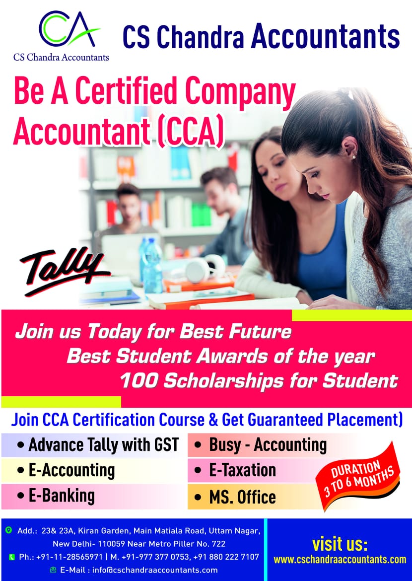 Certificate Distribution of CS Chandra Accountants