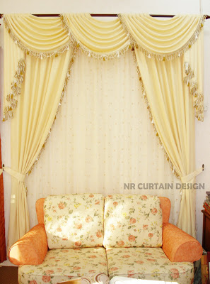 interior decoration of Curtain palace