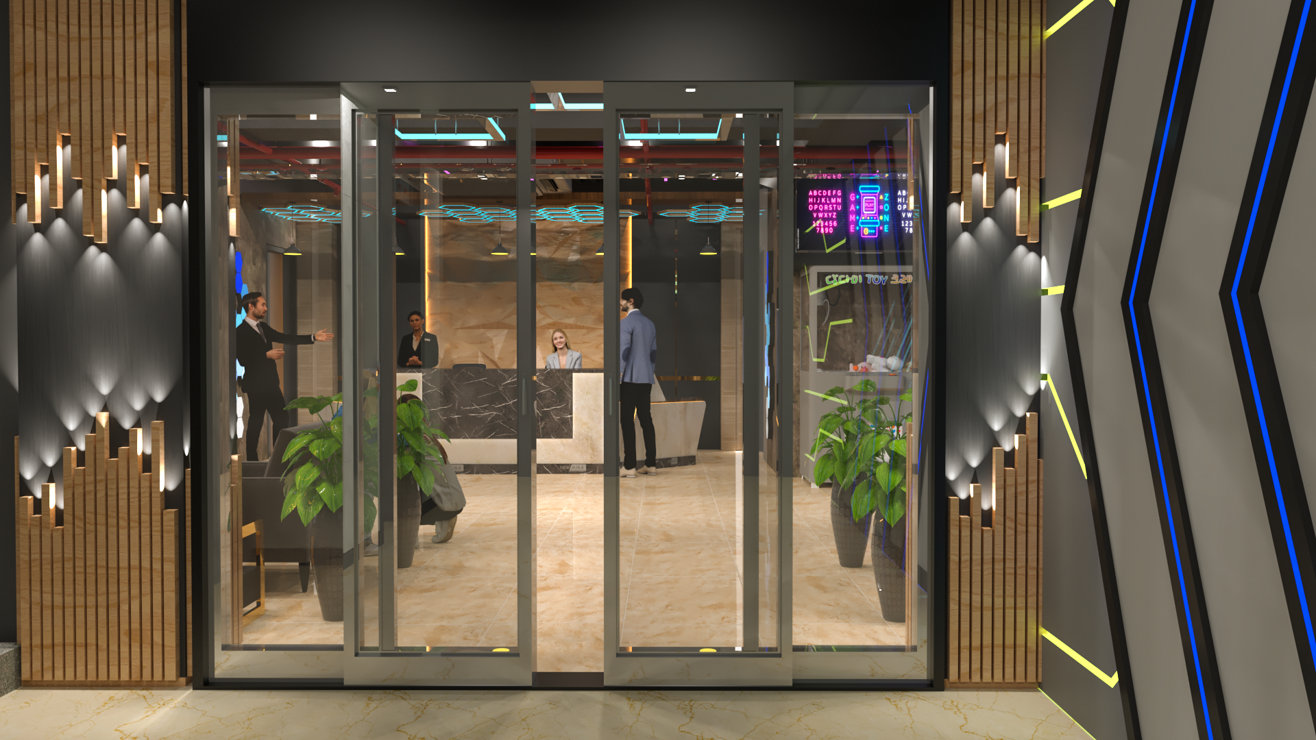 Commercial Projects of (D-Act) Design Articulate Conceptualize Transform Studio
