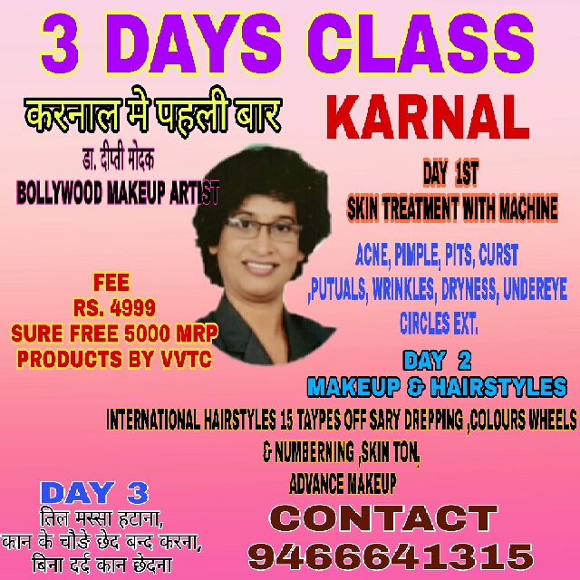 Skill Workshops of Diiptie Beauty Parlour Aroma Veda & Beauty Science Institute