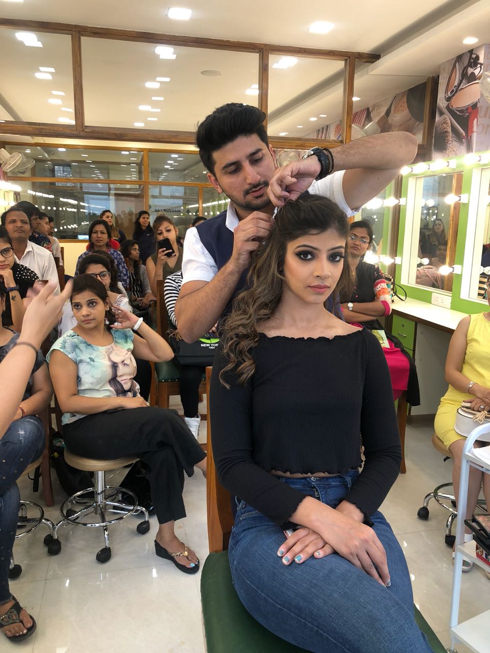 Beauty Workshop Snapshot of Christine Valmy