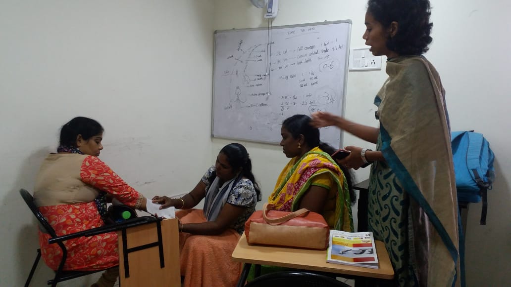 Counselling Desk of Flowers Beauty Academy