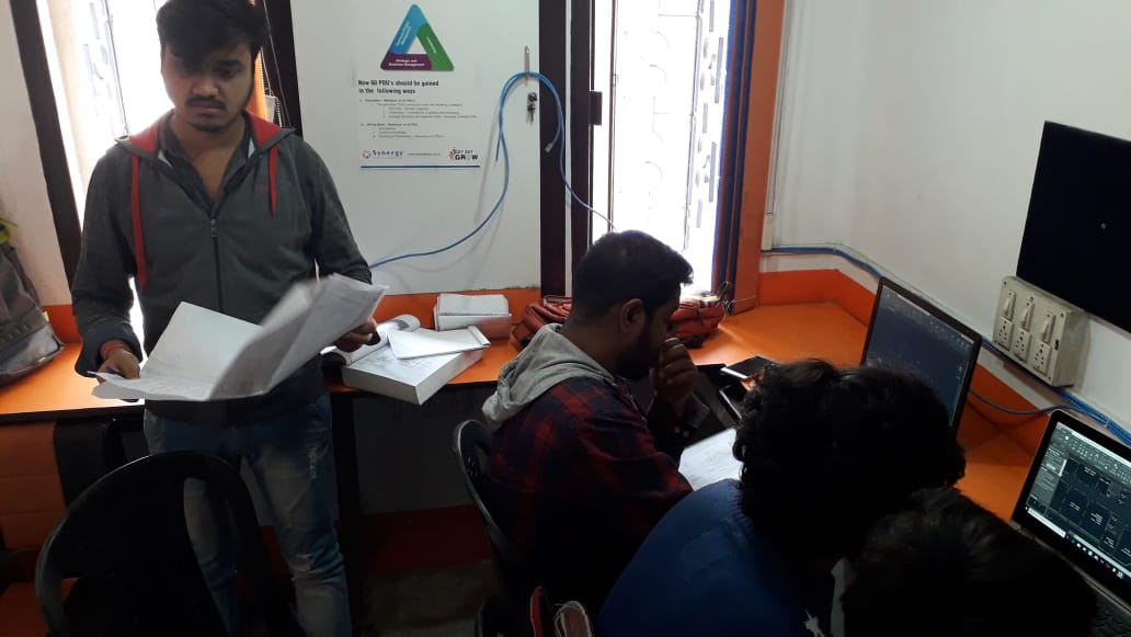 One-on-One Training Session of CADD Centre Kolkata Ultadanga (Genex Engineering Management Solutions)