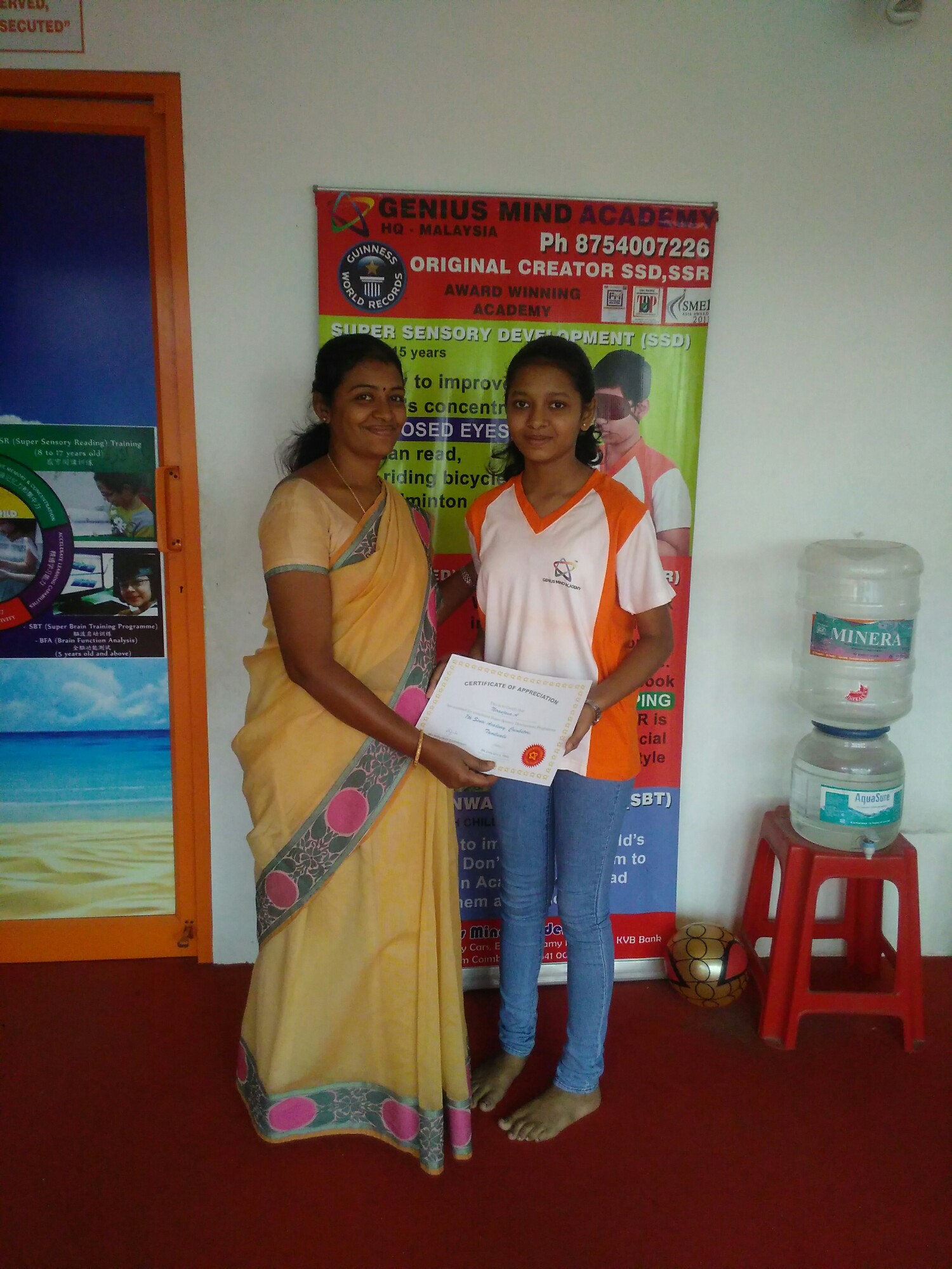 Toppers’ Felicitation of GeniusMindAcademy