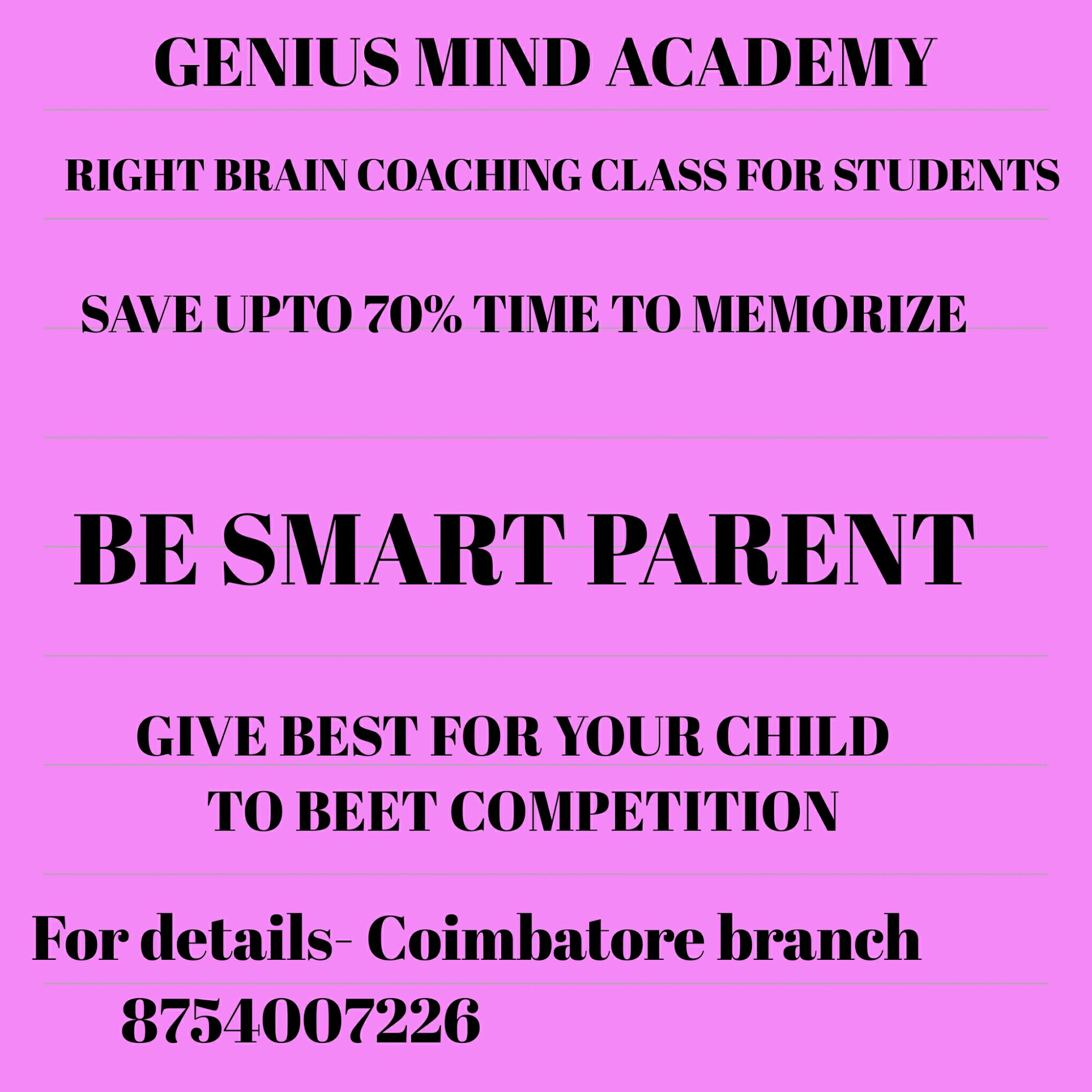 Parent-Teacher Meetings of GeniusMindAcademy