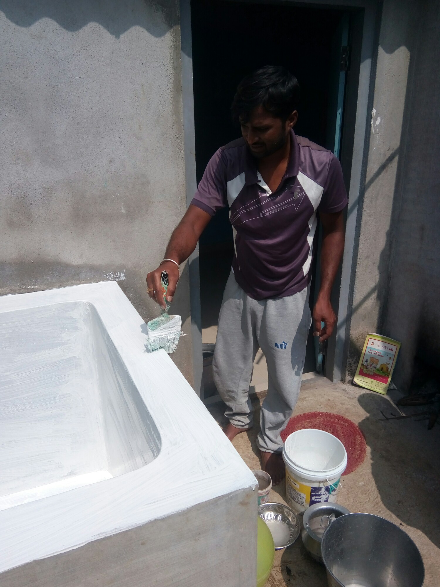 Tank Coating of Haripriya Water Proofing Company