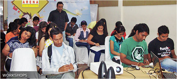 Workshop Session of Arena Animation