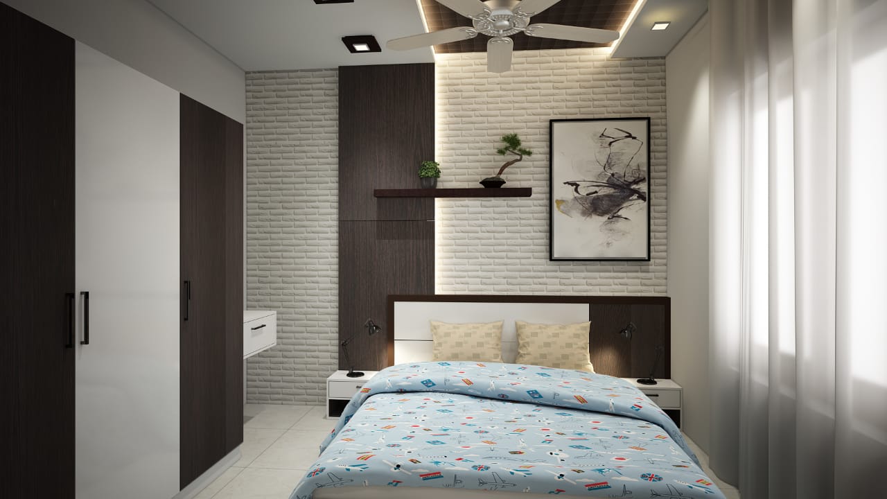 Bedroom Interiors of Day2Day Developers