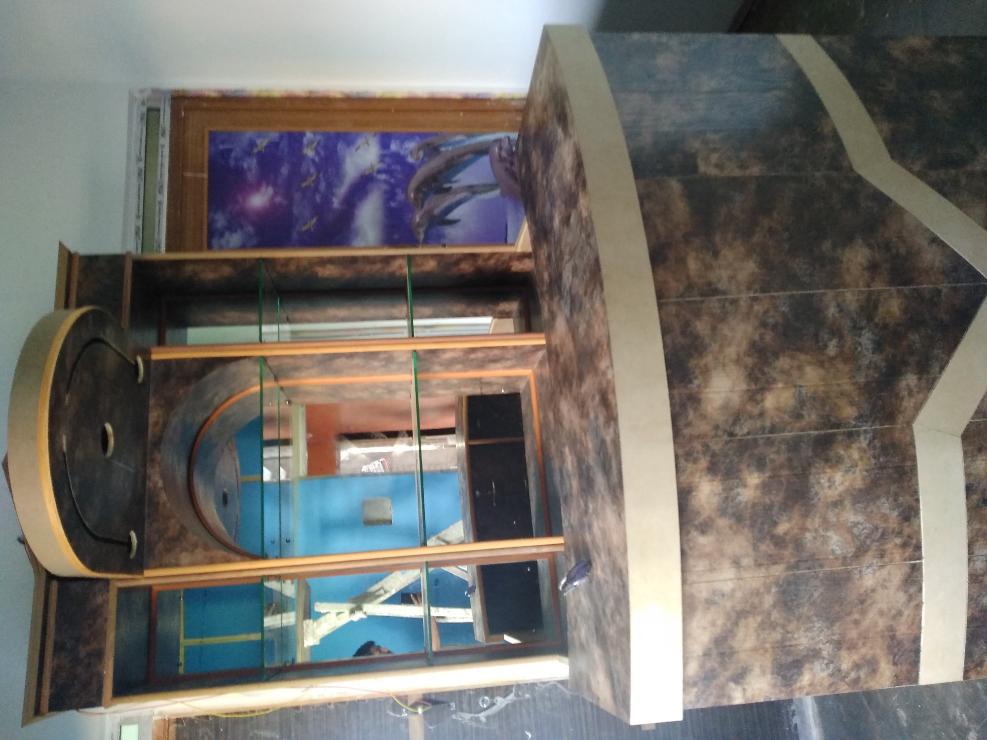 Custom Cabinets of Ideal Building Interior Design and Decoration