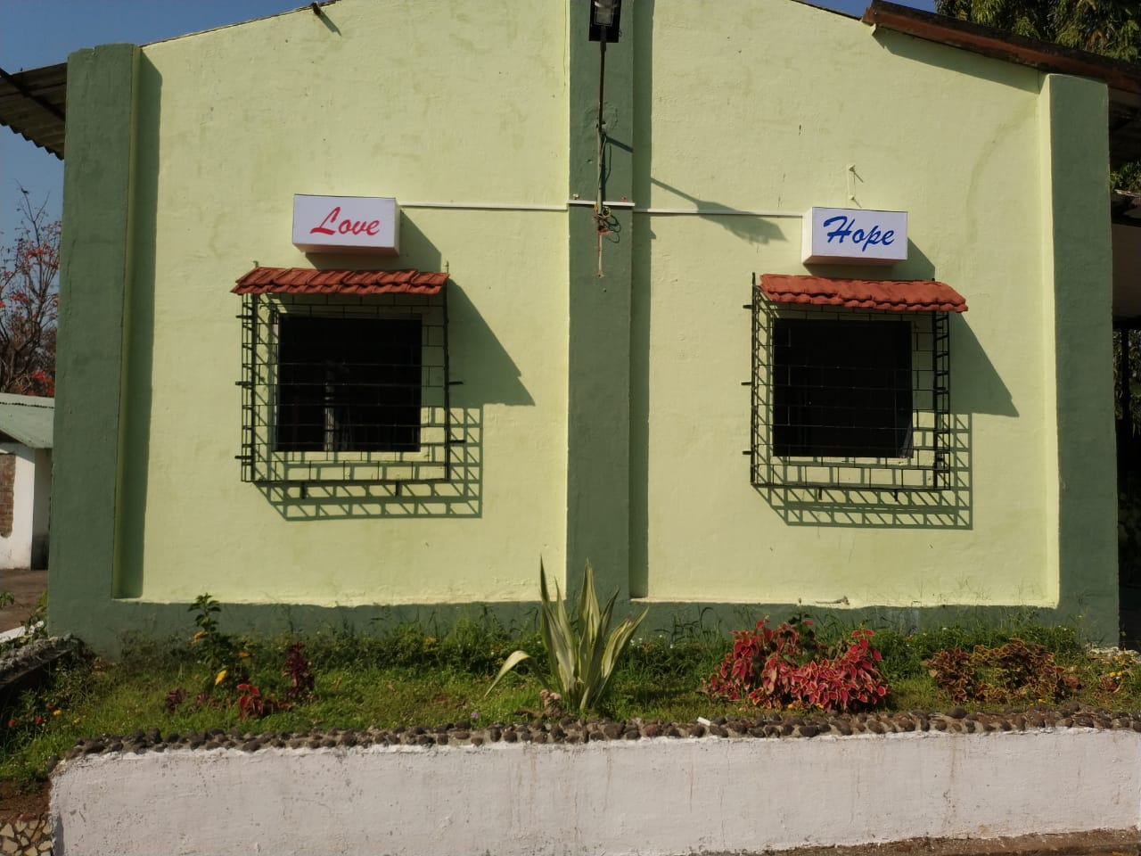 garden of Nav Nirman Foundation India