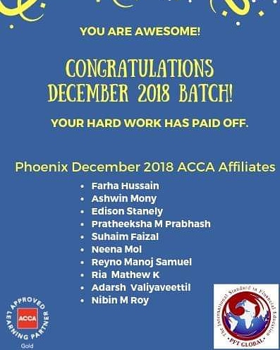 Course Completion Certificates of Phoenix Institute For Financial Training Pvt. Ltd.