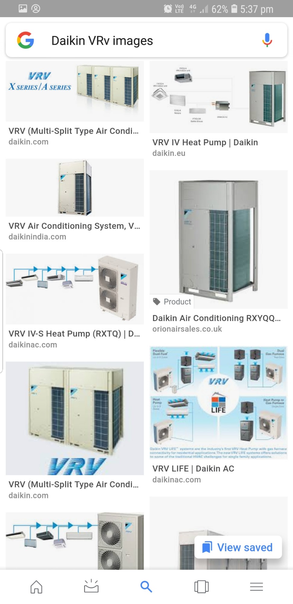 VRF Systems of Sapphire (India) Appliances