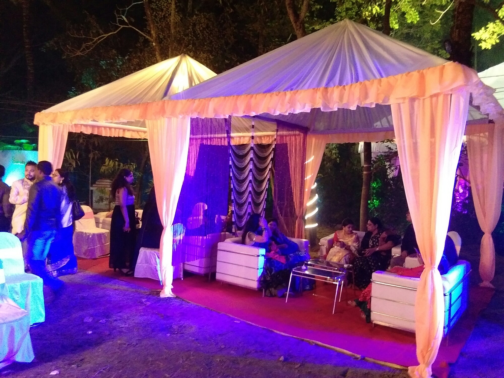Tent Setup of Siddhi Vinayak Events