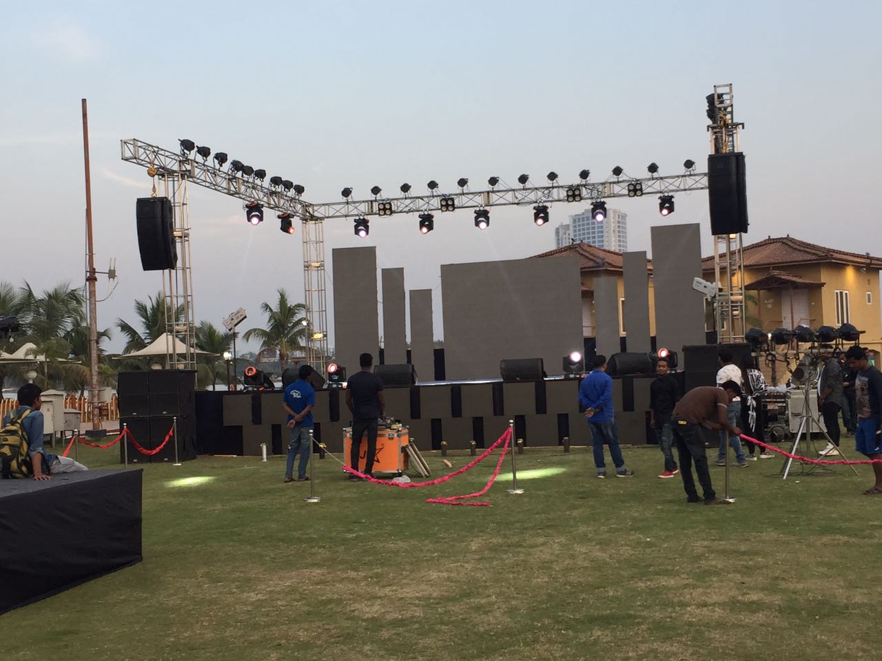 Stage Backdrop of Siddhi Vinayak Events