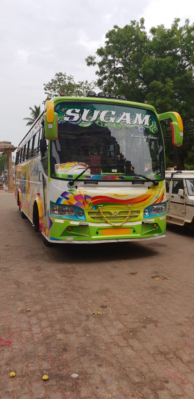 Outstation Trips of Sri Sugam Bus Tours and Travels.