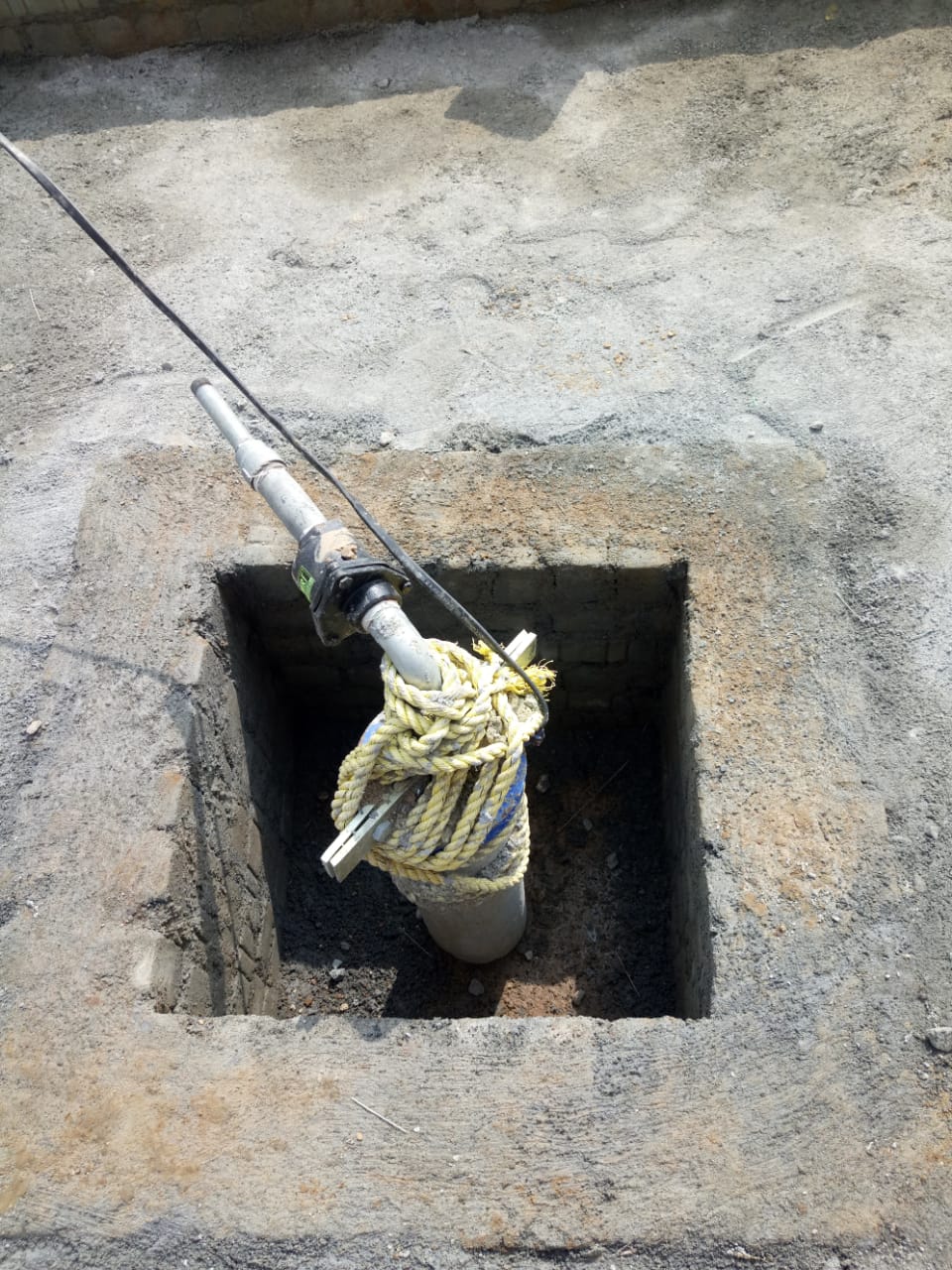 Electrical and Plumbing – Lights, switches, pipelines of SS Son's Constructions