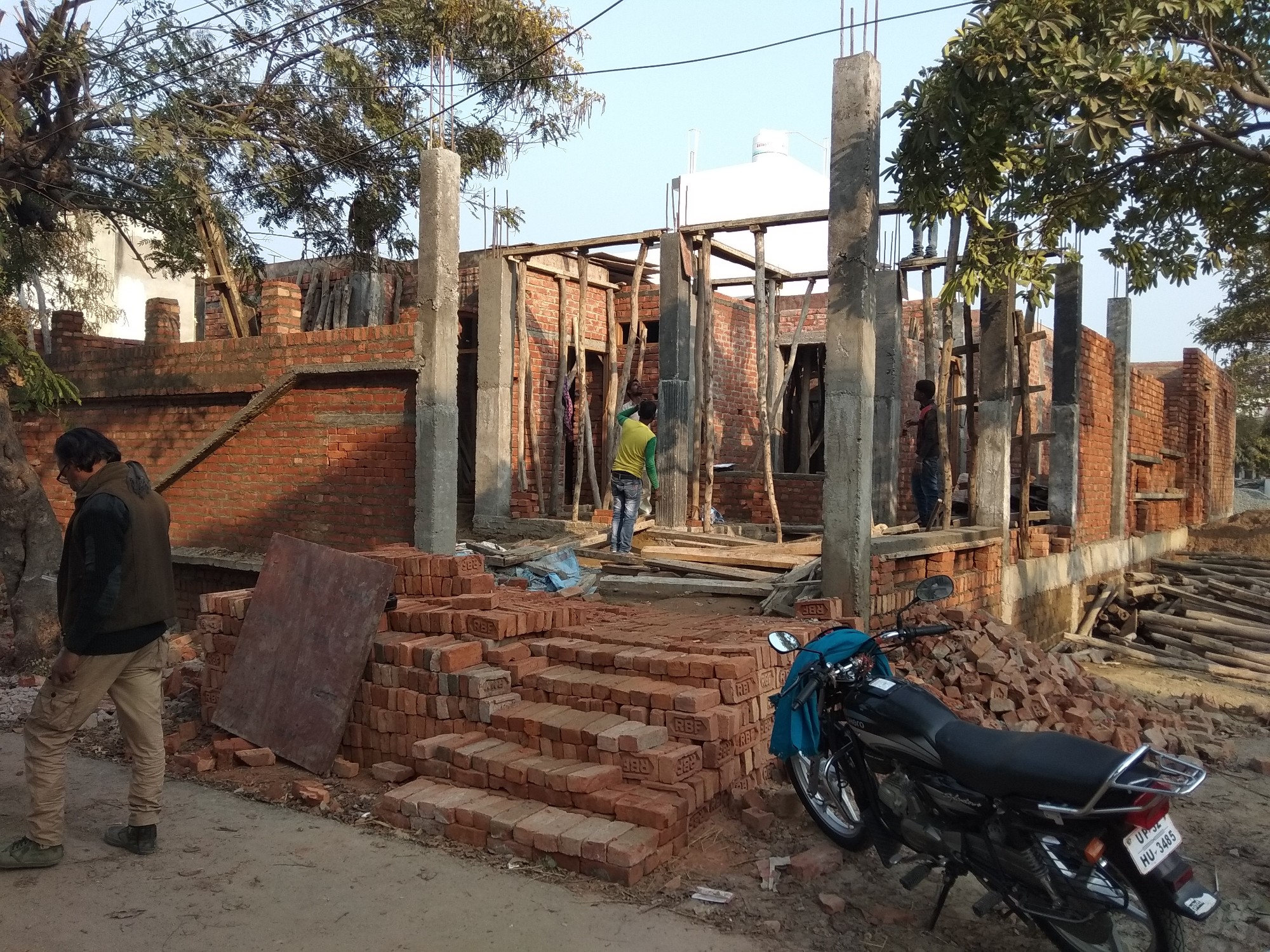 Site Under Construction of Studio Axis Design