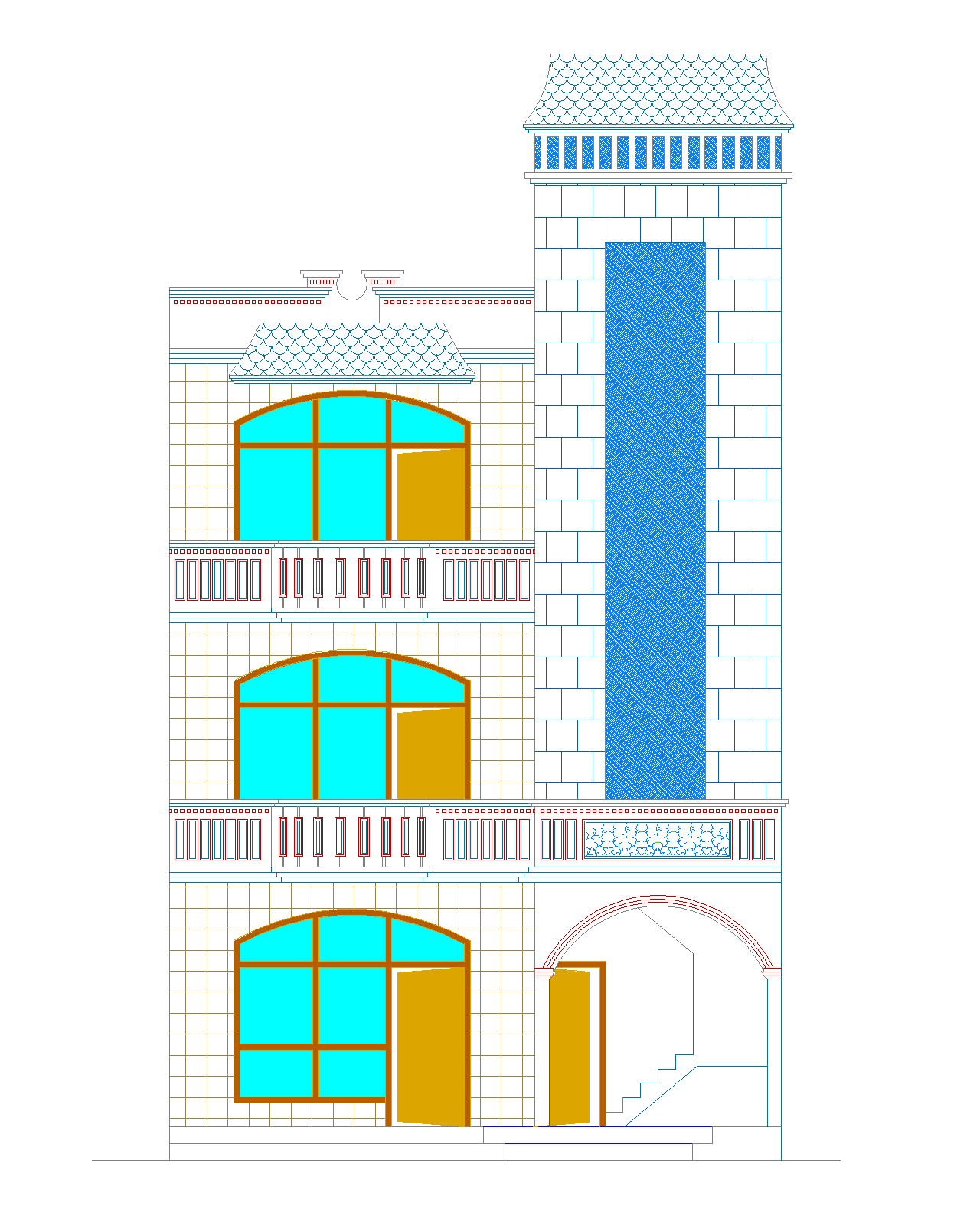 Residential building of Studio Axis Design