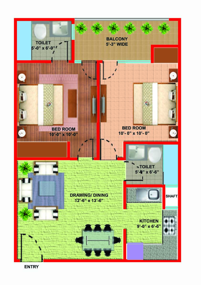 Residential Duplex of Studio Axis Design