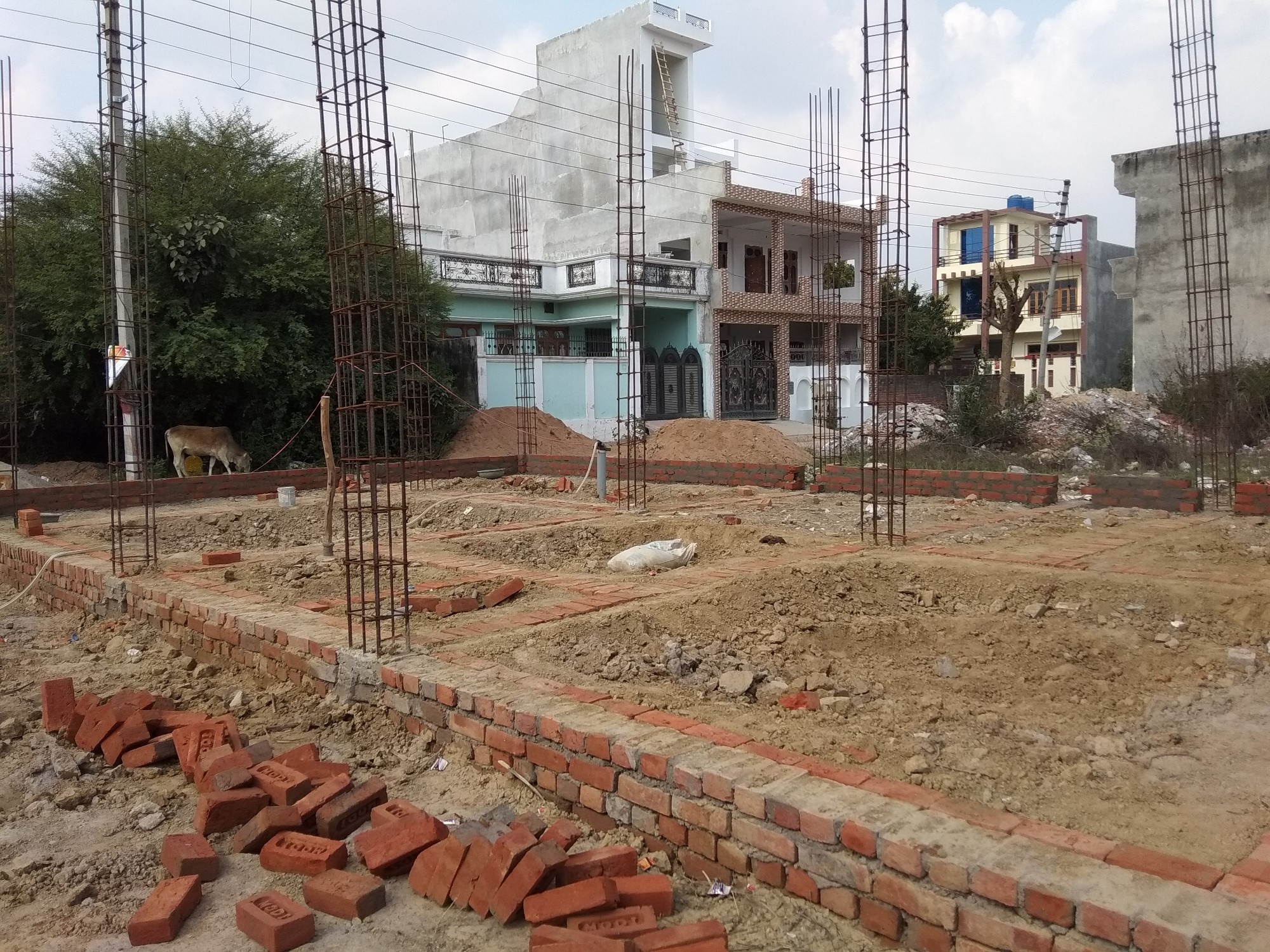 Site Under Construction of Studio Axis Design