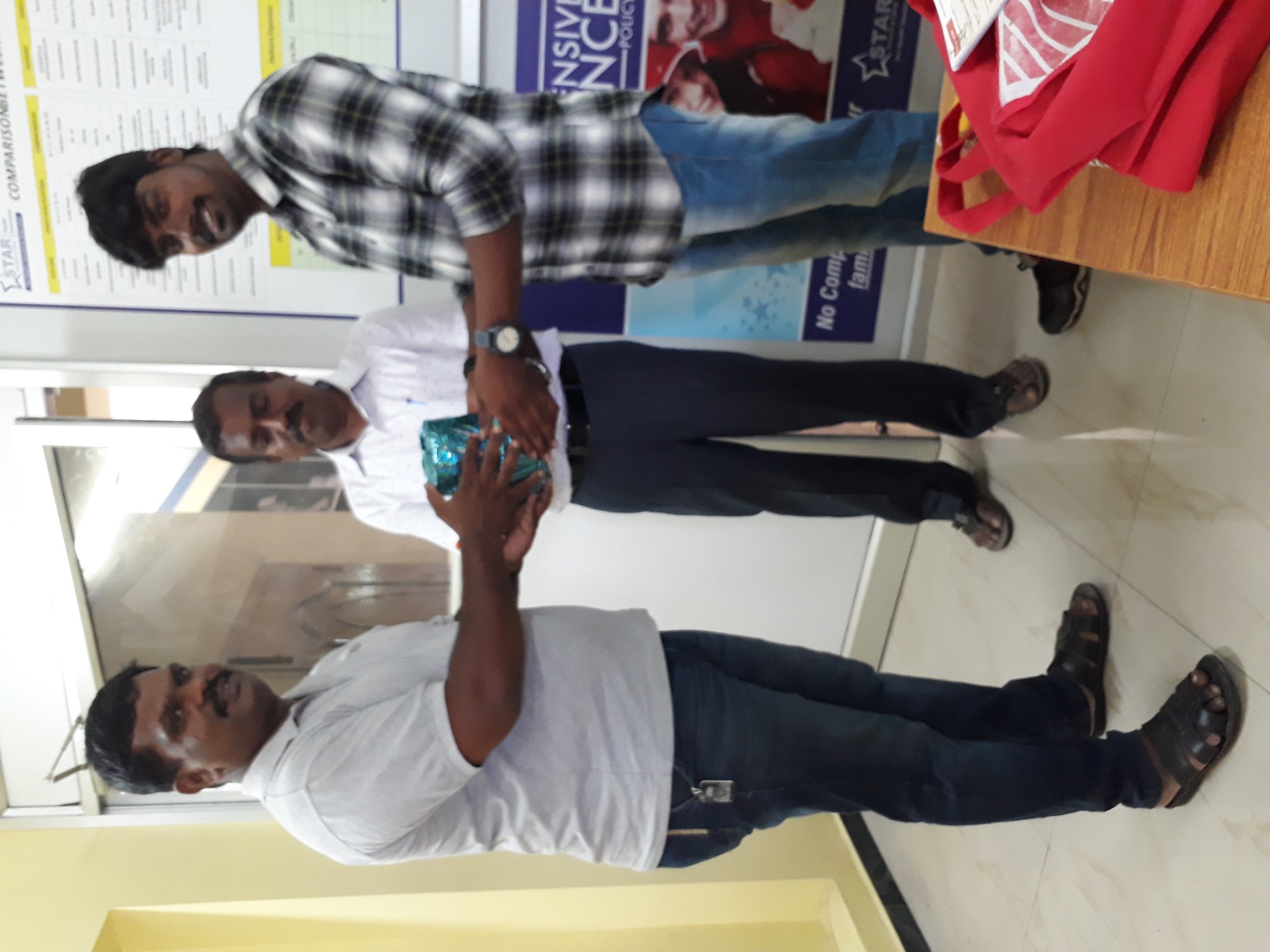 Agent Visit – In-person advisory of Velmurugan S