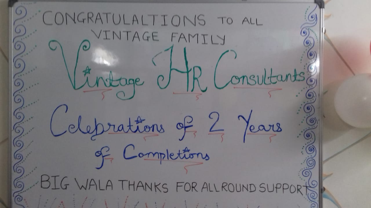 Placement Success Stories of Vintage HR Consultants