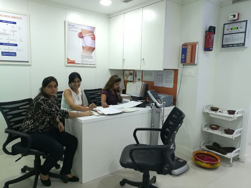 Reception Area of VLCC Health Care Ltd