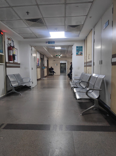 hospital corridor of Deepali Eye Center (Saroj Hospital & Heart Institute)