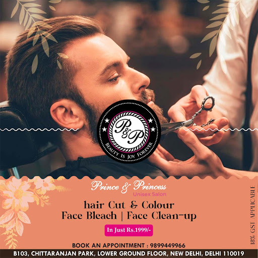 Hair Styling Zone of Prince & Princess Unisex Salon