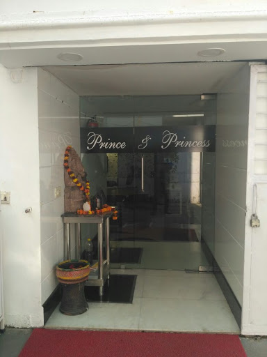 Reception Area of Prince & Princess Unisex Salon