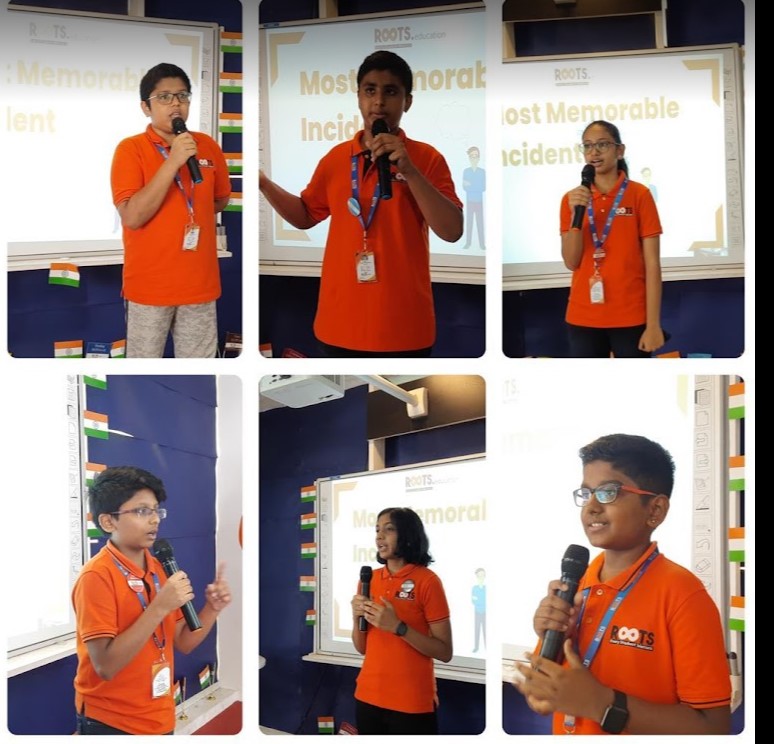 public speaking of ROOTS Education Tuition