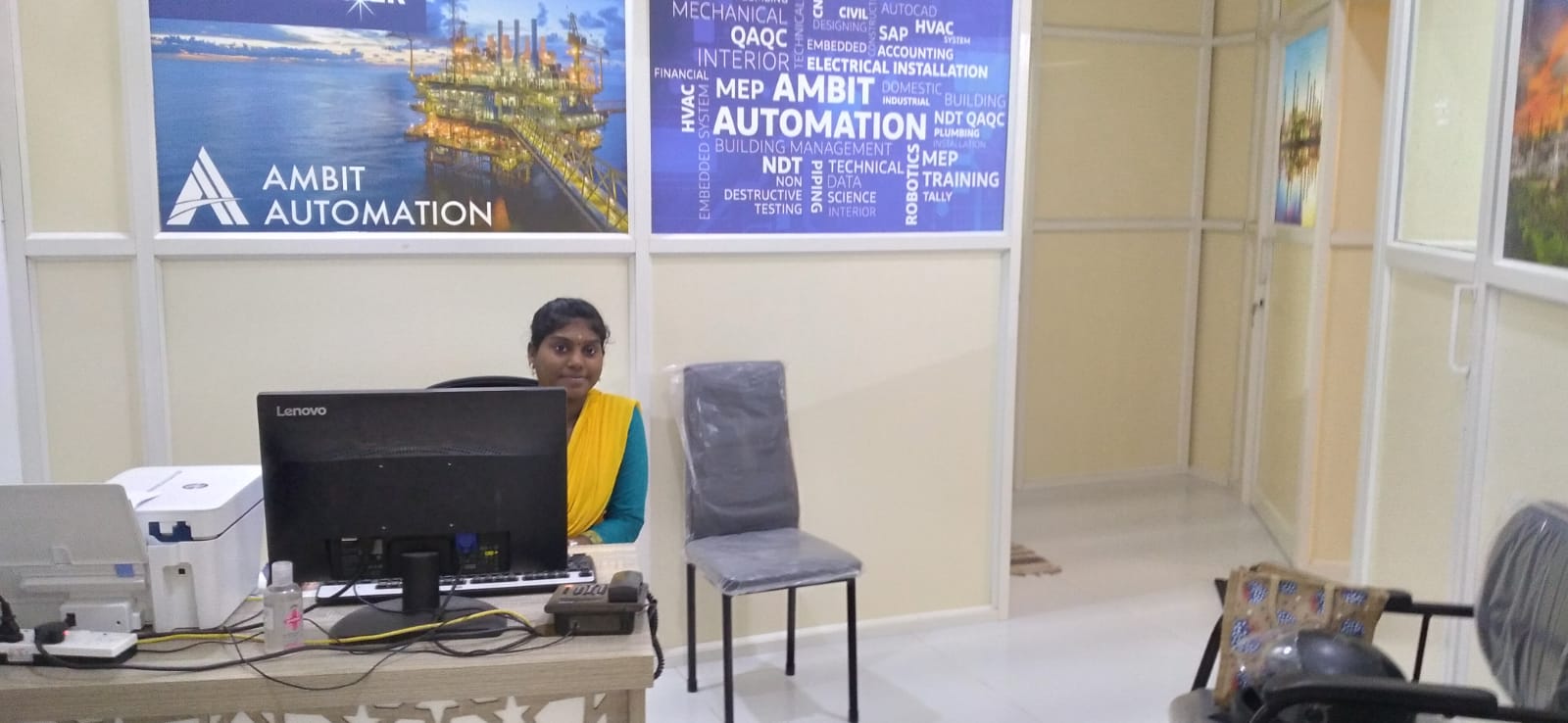 Reception Area of Ambit Automation