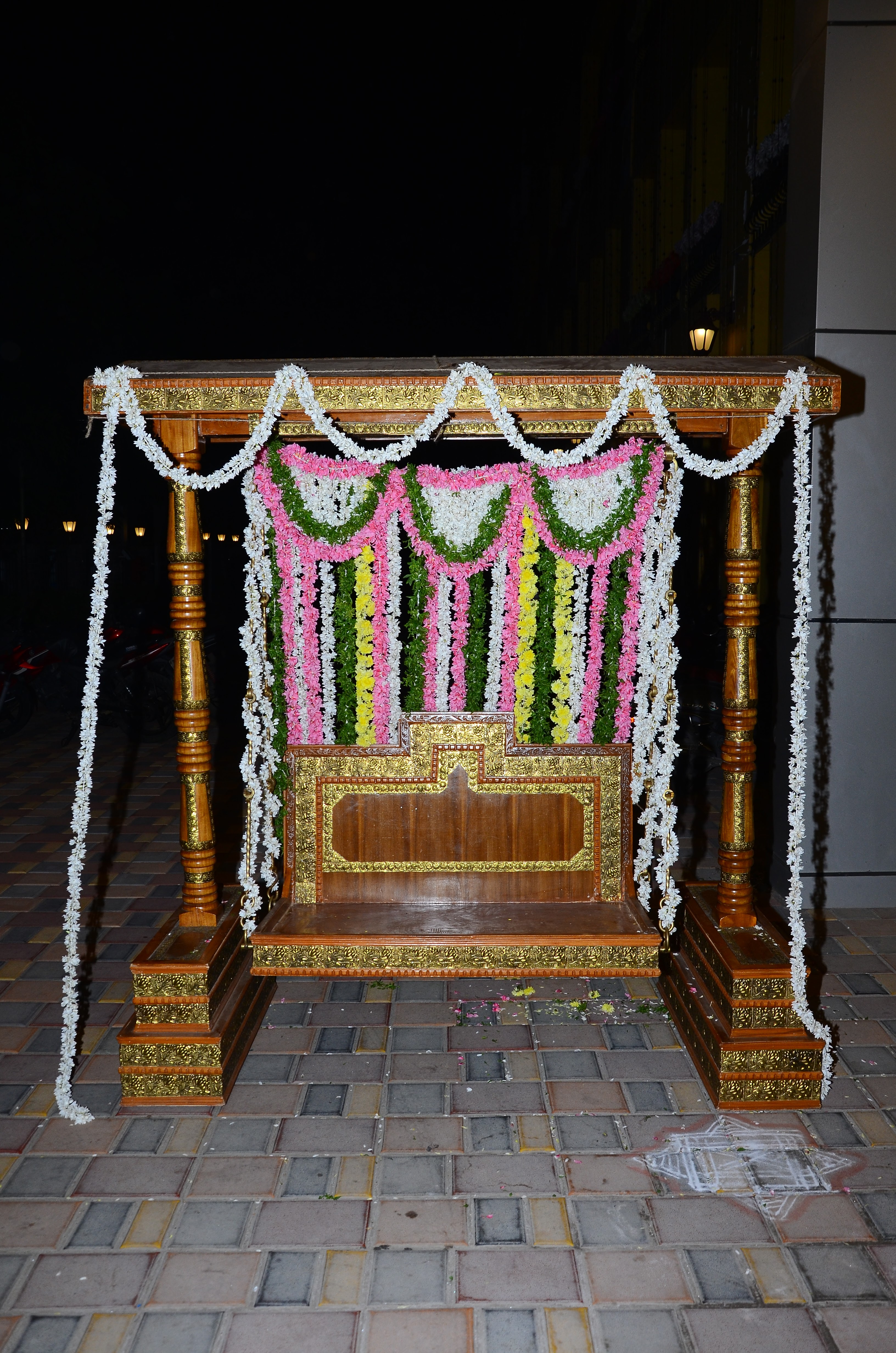 Pooja Mandap Set Up of Subhalaali Caterers