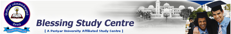 Blessing Study Centre - A Periyar Univeristy Affiliated Study Centre image