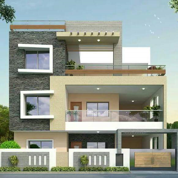 Modern Elevation of SHREE RAMAJAYAM
