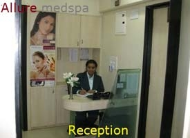 Reception of Curis Life - Multi Specialty Clinic