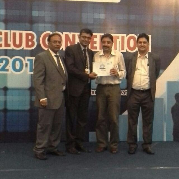 award ceremony of Surajit Banerjee