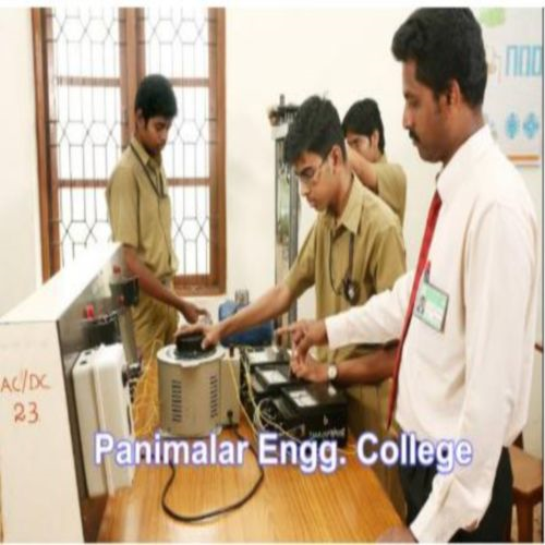 Panimalar Engineering College image