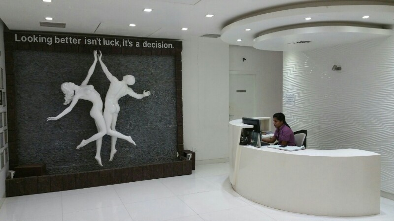 Reception of Curis Life - Multi Specialty Clinic