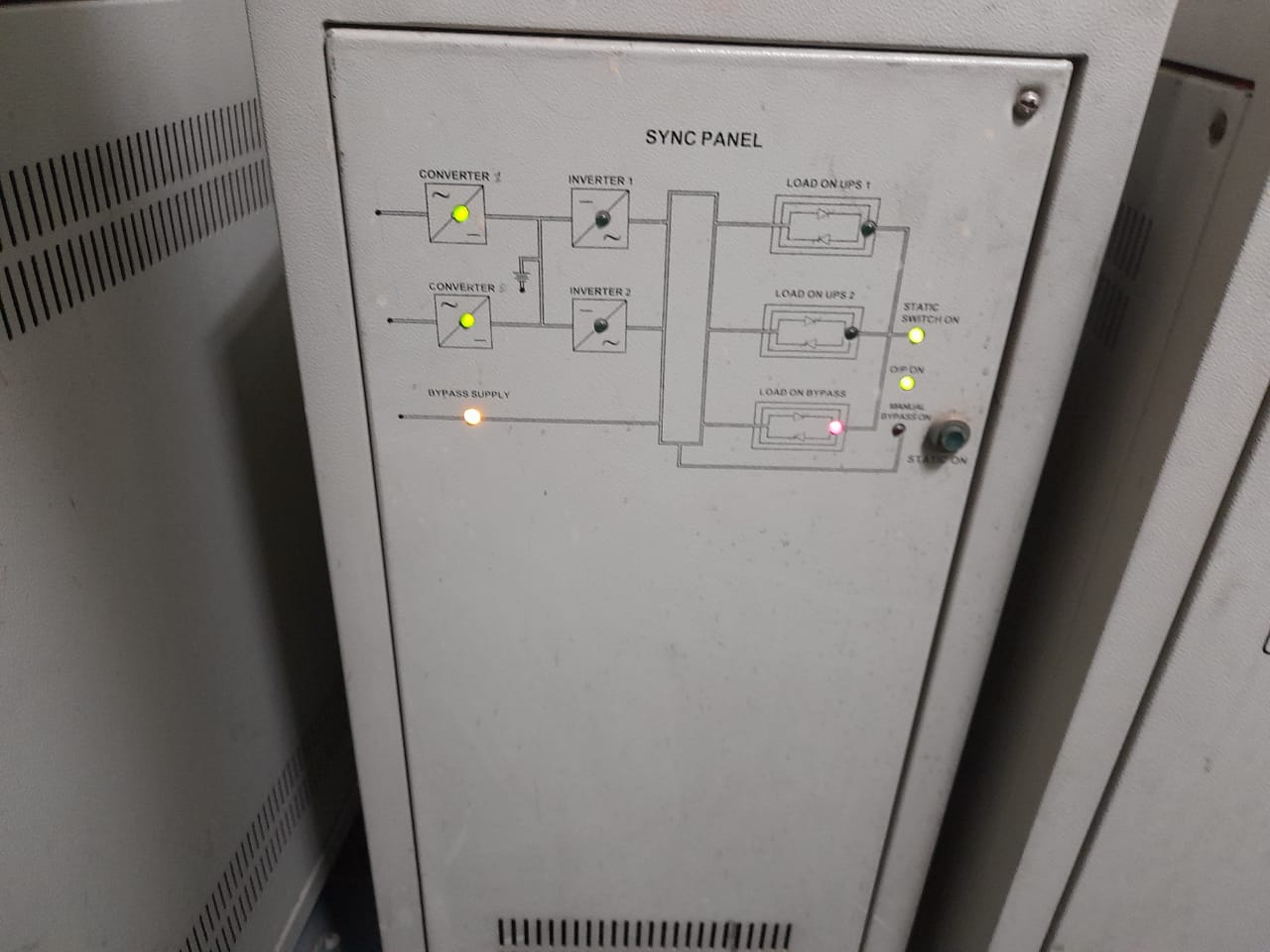 electrical panel of DM Power Systems
