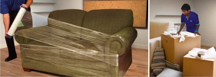 Packing Process of On Line Packers & Movers