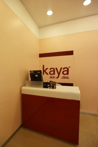 Reception Area of Kaya Skin Clinic