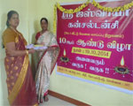 award ceremony of Sri Aishwarya Consultancy