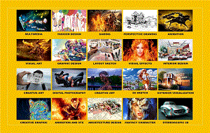 Student Design Exhibits of Kalapurnam Institute 