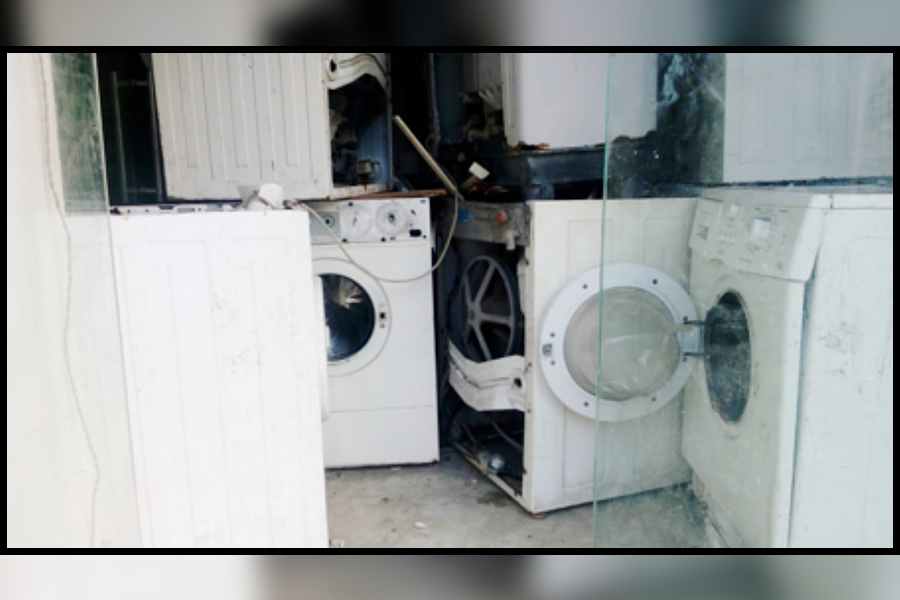 Washing Machine Disassembly - Spin Cycle Fix of Wash Care Services